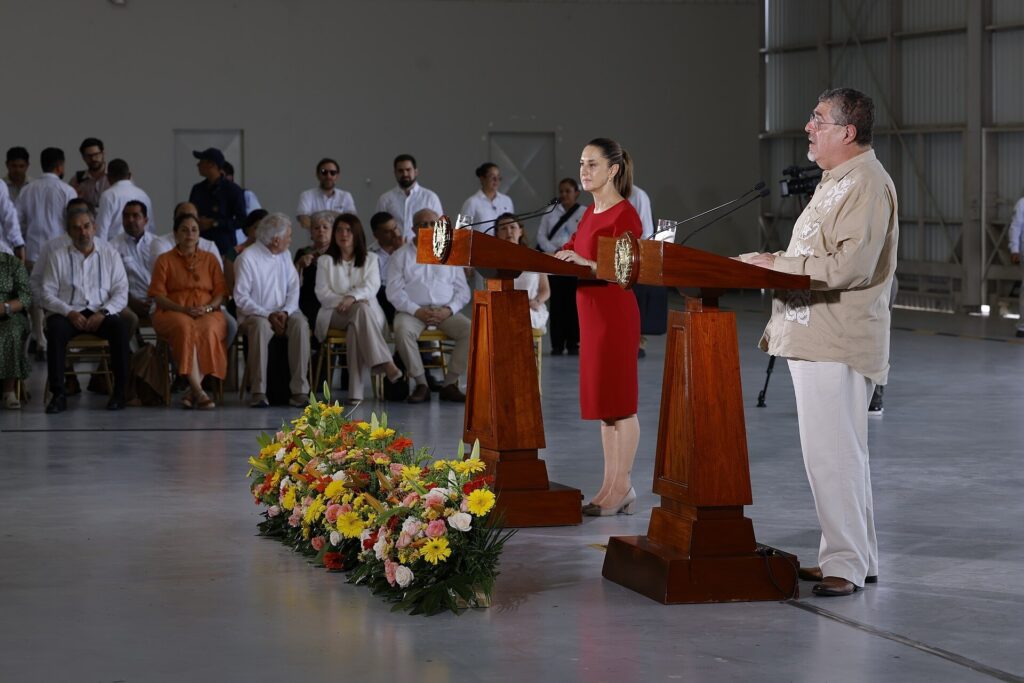 Sheinbaum desmiente gira de AMLO en 2027: “Es una estrategia para debilitar al movimiento”