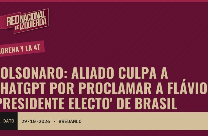 Bolsonaro: Aliado culpa a ChatGPT por proclamar a Flávio ‘presidente electo’ de Brasil