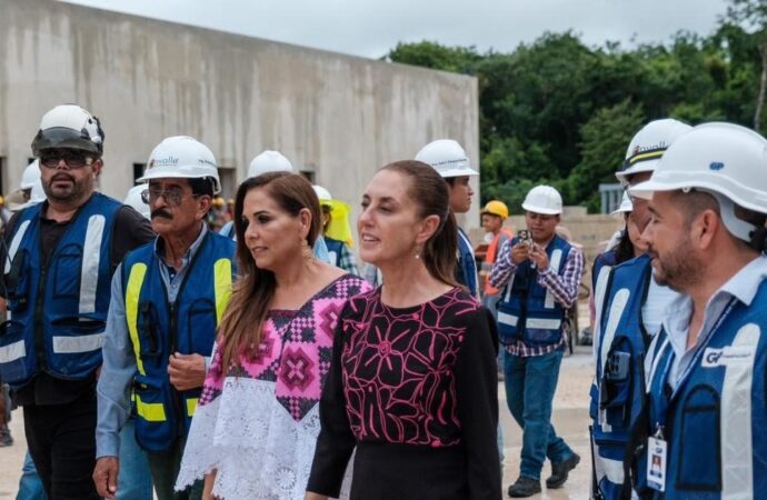 Sheinbaum supervisa hospitales en Chetumal para ampliar atención primaria en Quintana Roo