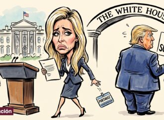 Katie Zacharia dimite como portavoz de la Casa Blanca tras perder apoyo de Trump