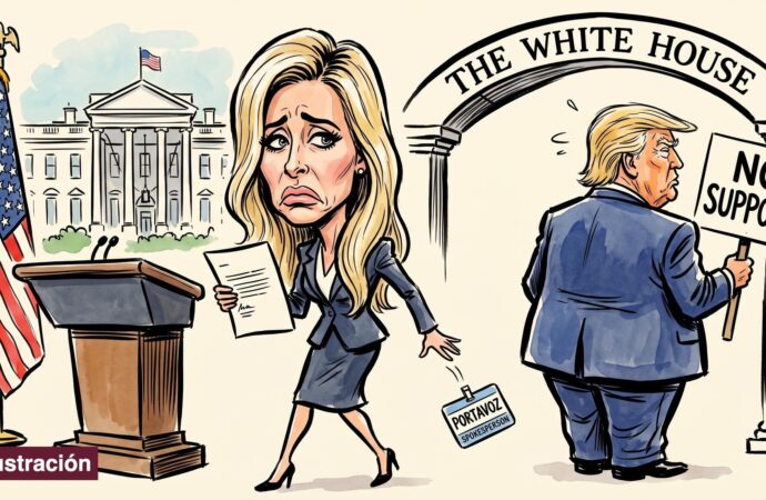 Katie Zacharia dimite como portavoz de la Casa Blanca tras perder apoyo de Trump