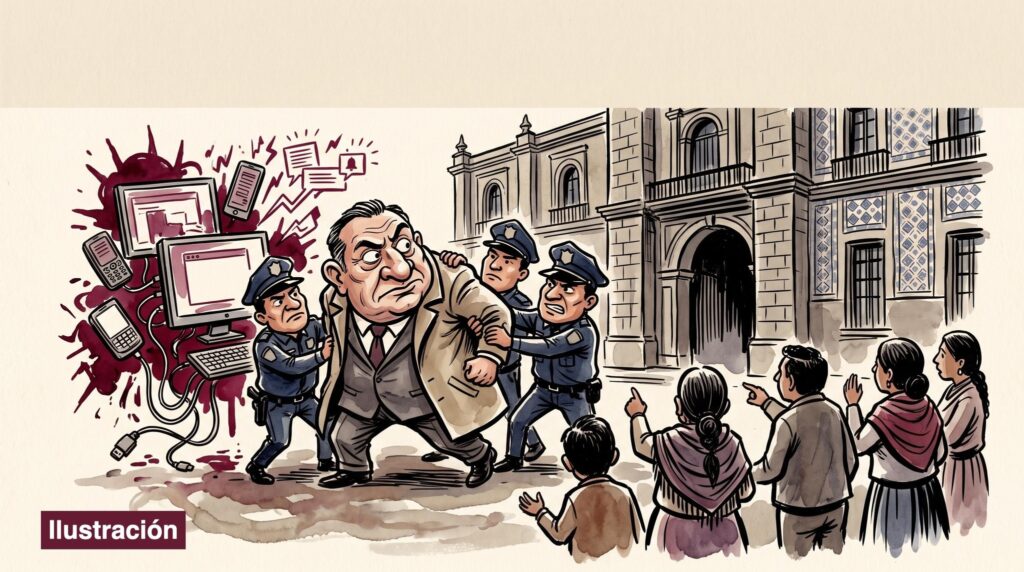 Detienen a Francisco Villagrán por presunta violencia digital contra mujeres en Puebla