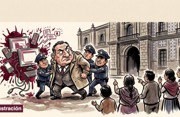Detienen a Francisco Villagrán por presunta violencia digital contra mujeres en Puebla