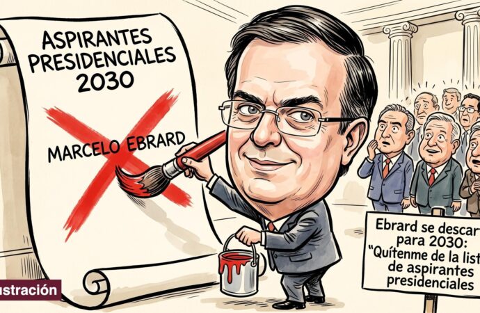 Ebrard se descarta para 2030: “Quítenme de la lista” de aspirantes presidenciales