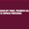 Chofer de Guadalupe Taddei, presidenta del INE, apoderado de empresa proveedora