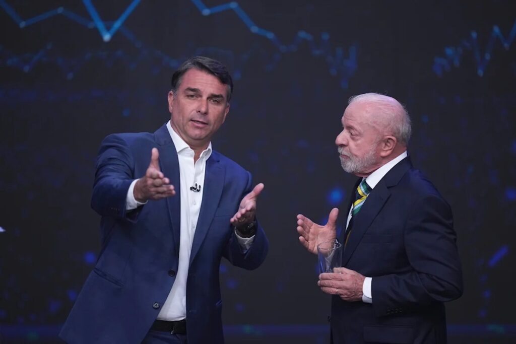 Lula y Bolsonaro chocan en tenso debate presidencial a una semana de segunda vuelta