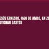 Captan a Jesús Ernesto, hijo de AMLO, en zona VIP de antro; cuestionan gastos