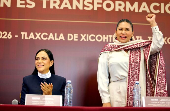 Ariadna Montiel y Ana Lilia Rivera fortalecen estructura de Morena en Tlaxcala
