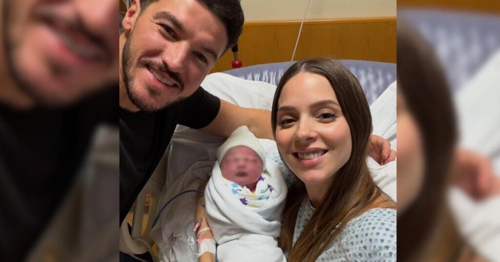 Samuel García y Mariana Rodríguez dan la bienvenida a su tercera hija, Raquel