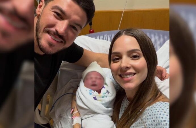 Samuel García y Mariana Rodríguez dan la bienvenida a su tercera hija, Raquel