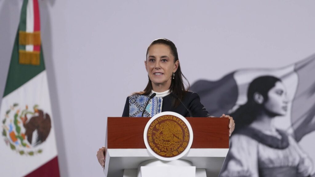 Sheinbaum informa sobre el huracán Trudy: trayectoria y medidas de protección civil