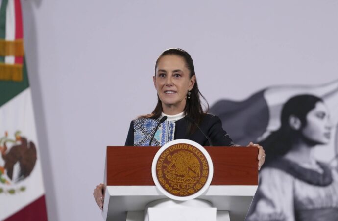Sheinbaum informa sobre el huracán Trudy: trayectoria y medidas de protección civil