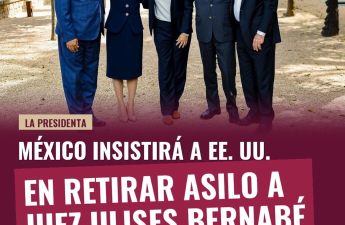 México insistirá a EE. UU. en retirar asilo a juez Ulises Bernabé por caso Ayotzinapa