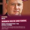 Nieto denuncia uso de logo federal contra Tren Querétaro y pide justicia electoral