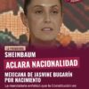 Sheinbaum aclara nacionalidad mexicana de Jasmine Bugarín por nacimiento