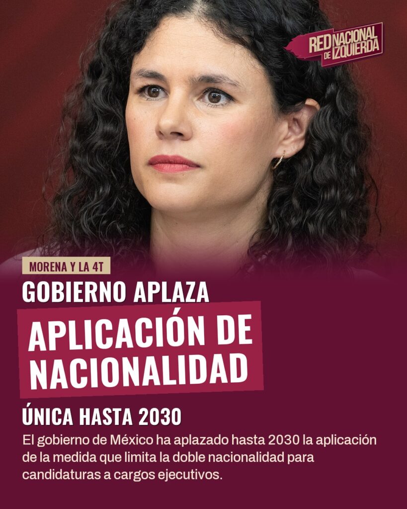 Gobierno aplaza aplicación de nacionalidad única hasta 2030