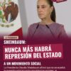 Sheinbaum: Nunca más habrá represión del Estado a un movimiento social