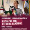 Sheinbaum y Luisa María Alcalde rechazan que reforma sancione memes o críticas