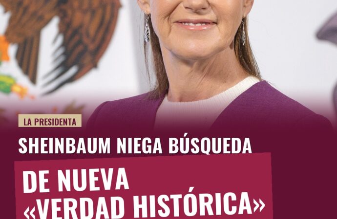 Sheinbaum niega búsqueda de nueva «verdad histórica» en caso Ayotzinapa