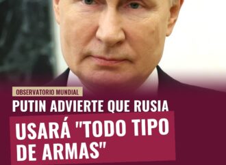 Putin advierte que Rusia usará “todo tipo de armas” si atacan Kaliningrado