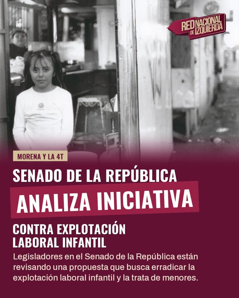 Senado de la República analiza iniciativa contra explotación laboral infantil