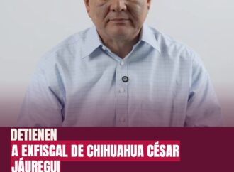 Detienen a exfiscal de Chihuahua César Jáuregui por caso de agentes de la CIA