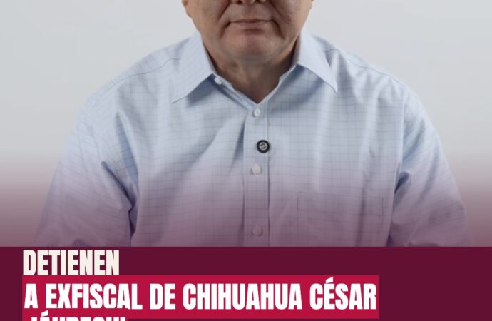Detienen a exfiscal de Chihuahua César Jáuregui por caso de agentes de la CIA