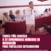 Torres Piña convoca a 32 comunidades indígenas en Michoacán para fortalecer autogobierno