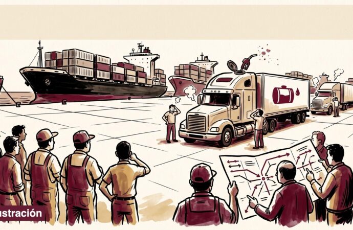 Navieras anticipan “crisis tremenda” en autotransporte por falta de diésel